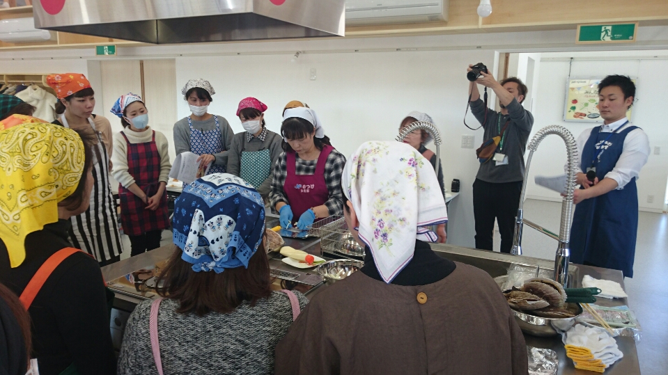 野付の浜の母さんお料理教室