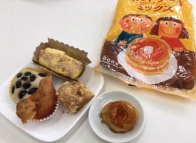 ホットケーキミックスのお料理教室