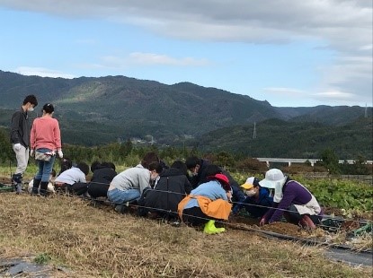 天空の里山へ行こう「リース作り・苗植え体験」