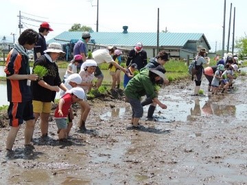 JA会津よつば田植え体験 IN 喜多方