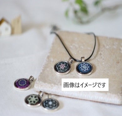 点描曼荼羅チャーム作り IN 伊達