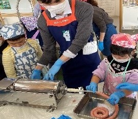 親子で手作りソーセージ教室 IN 郡山