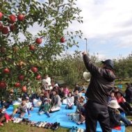 有我果樹園リンゴ狩り