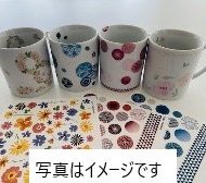 マグカップ絵付け体験教室 IN 伊達