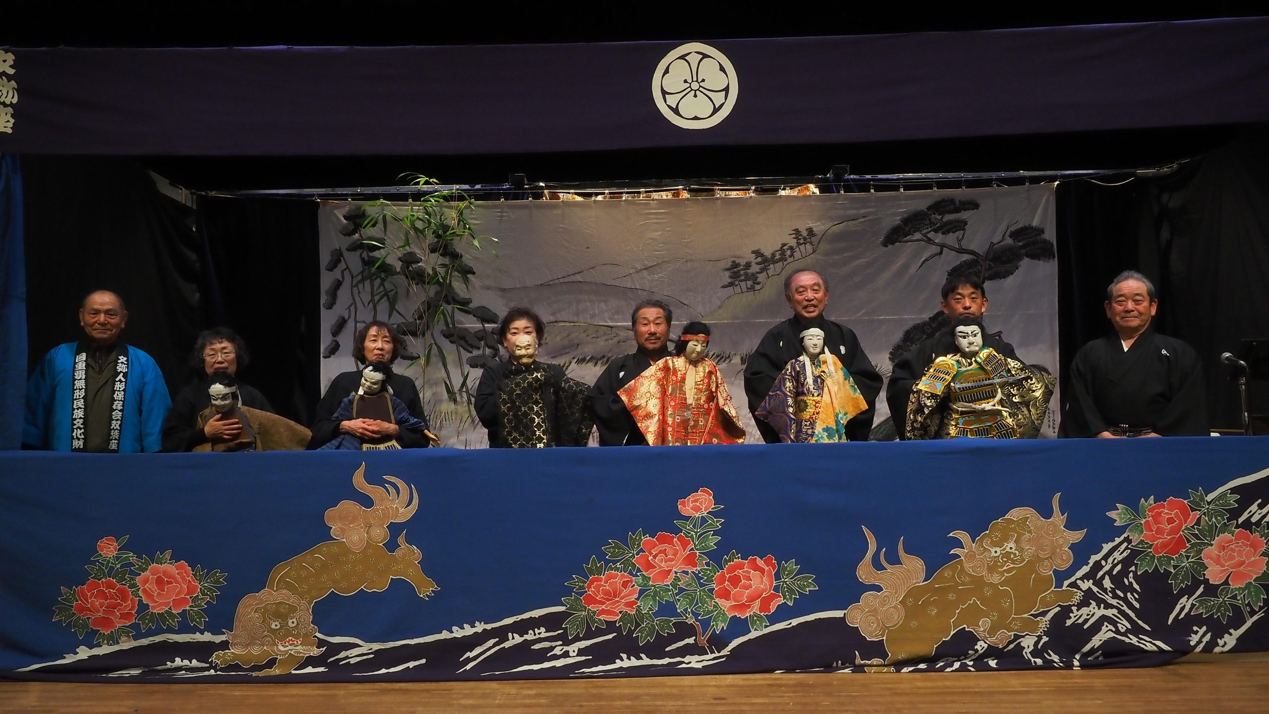 「文弥人形」上演会 IN 自宅